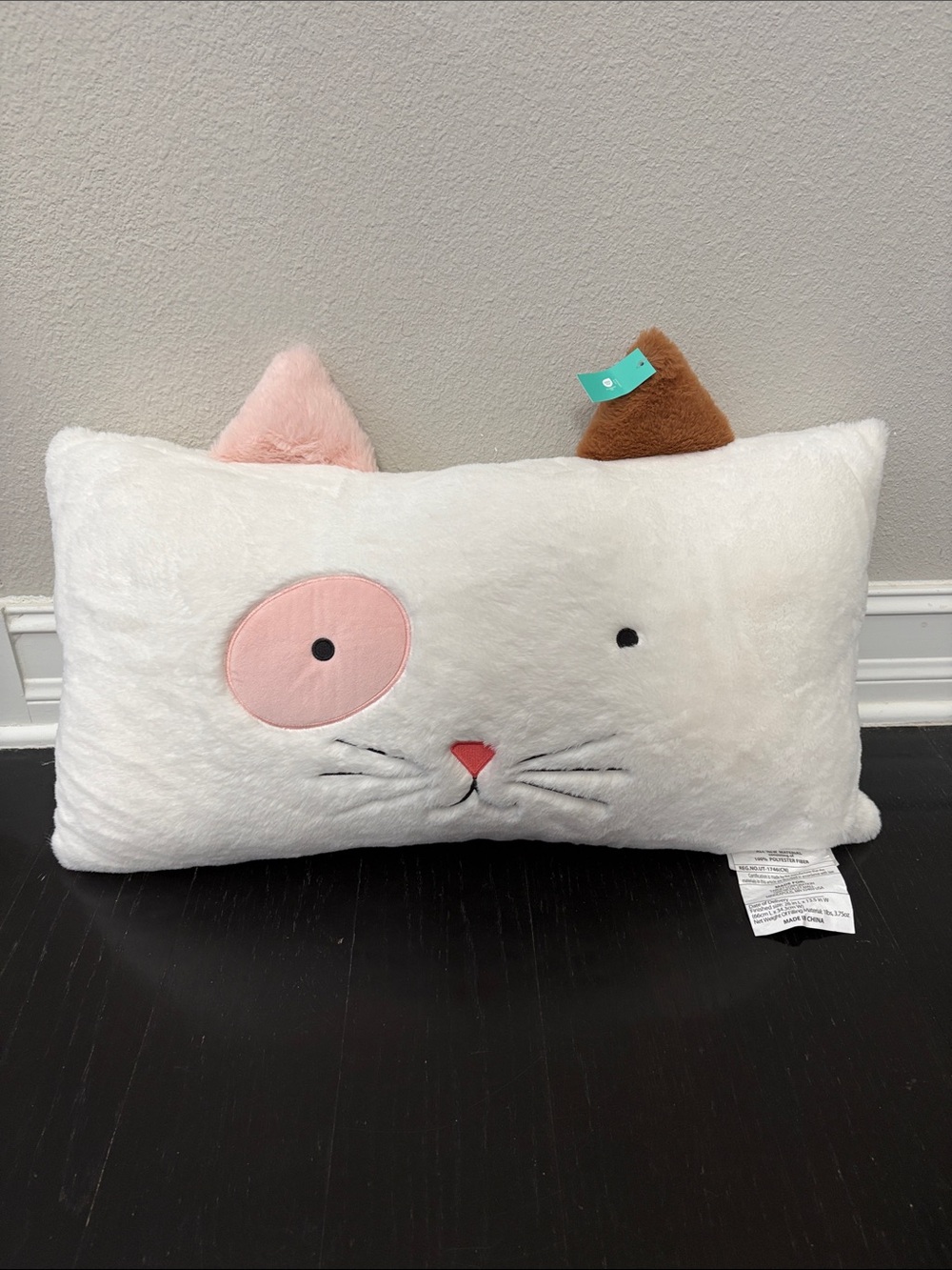 Pillowfort™ Cat Kids' Decorative Bed Pillow